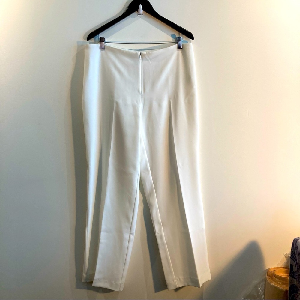 JOSEPH RIBKOFF Sz 6 Front Zipper Lined Elegant Trousers Pants NEW WITH TAG